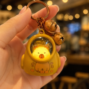 Luminous Capybara Pod Keychain - Image 3