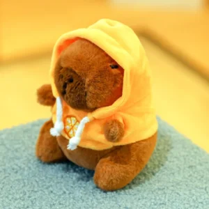 Cute Capybara Hoodie Plush Toy - Image 4