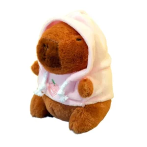 Cute Capybara Hoodie Plush Toy - Image 10