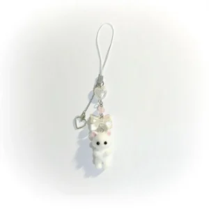 Furry Kitten Keychain Charm - Image 4