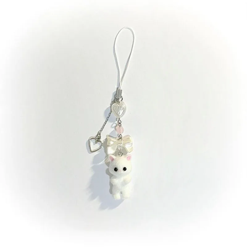 Furry Kitten Keychain Charm - Image 4