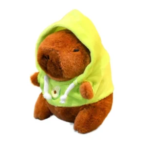 Cute Capybara Hoodie Plush Toy - Image 7