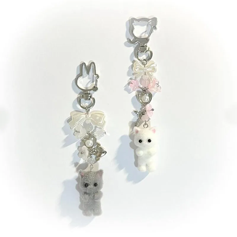 Furry Kitten Keychain Charm - Image 3
