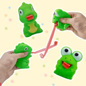 Funny Frog Dinosaur Squeeze Toy - Image 3