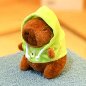 Cute Capybara Hoodie Plush Toy - Image 3