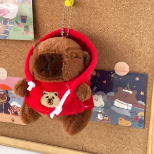 Cute Capybara Hoodie Plush Toy - Image 35