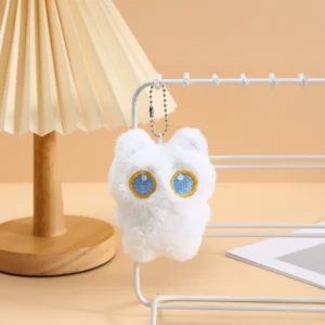 Cute Plush Cat Bag Charm - Image 8