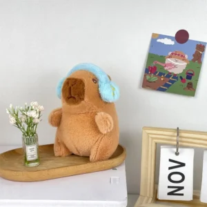 Cute Capybara Hoodie Plush Toy - Image 14